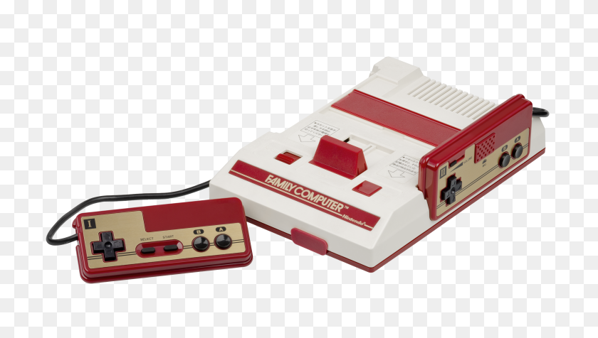 4830x2580 Nintendo Famicom Console Set Fl - Nintendo Controller PNG