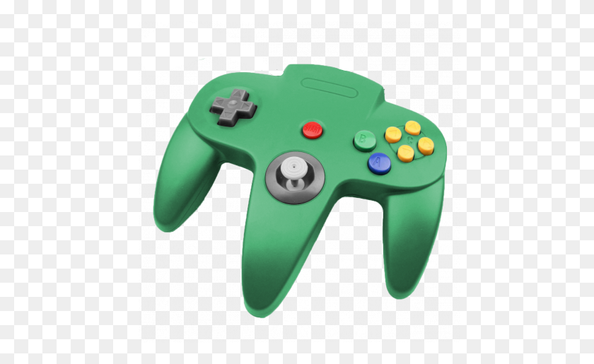 462x455 Controlador Verde De Nintendo - Controlador Nes Png