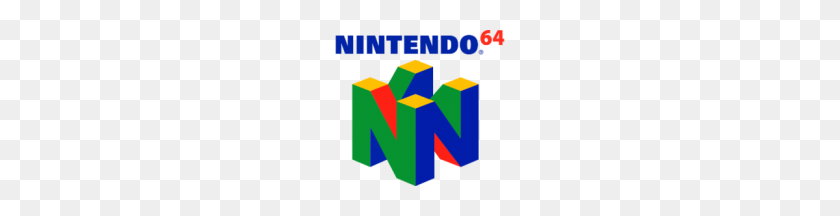 1200x240 Nintendo Iconic Video Games - Nintendo 64 Logo PNG