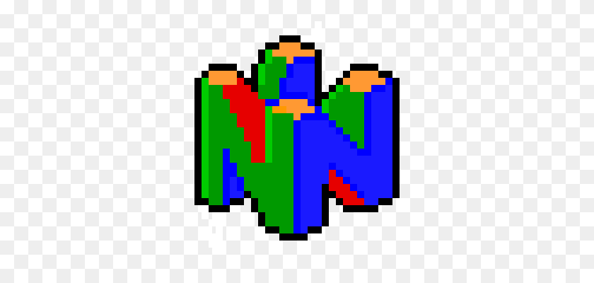 310x340 Nintendo Logo Pixel Art Maker - Nintendo PNG