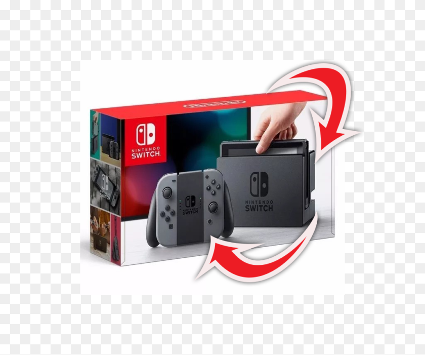 700x641 Nintendo Switch Gray Video Games Gallery - Nintendo Switch PNG