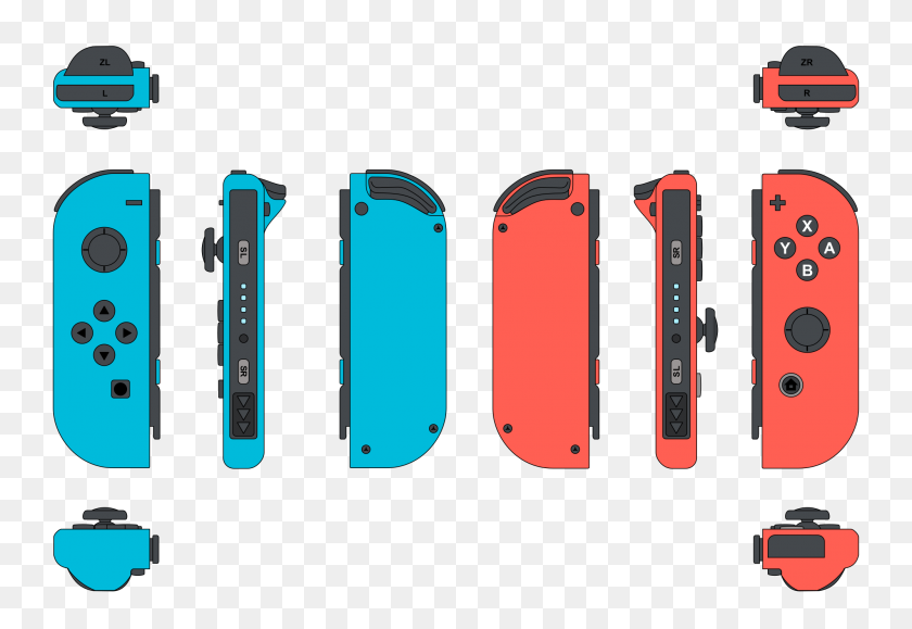 2000x1333 Nintendo Switch Joy Con Иллюстрация - Логотип Nintendo Switch Png