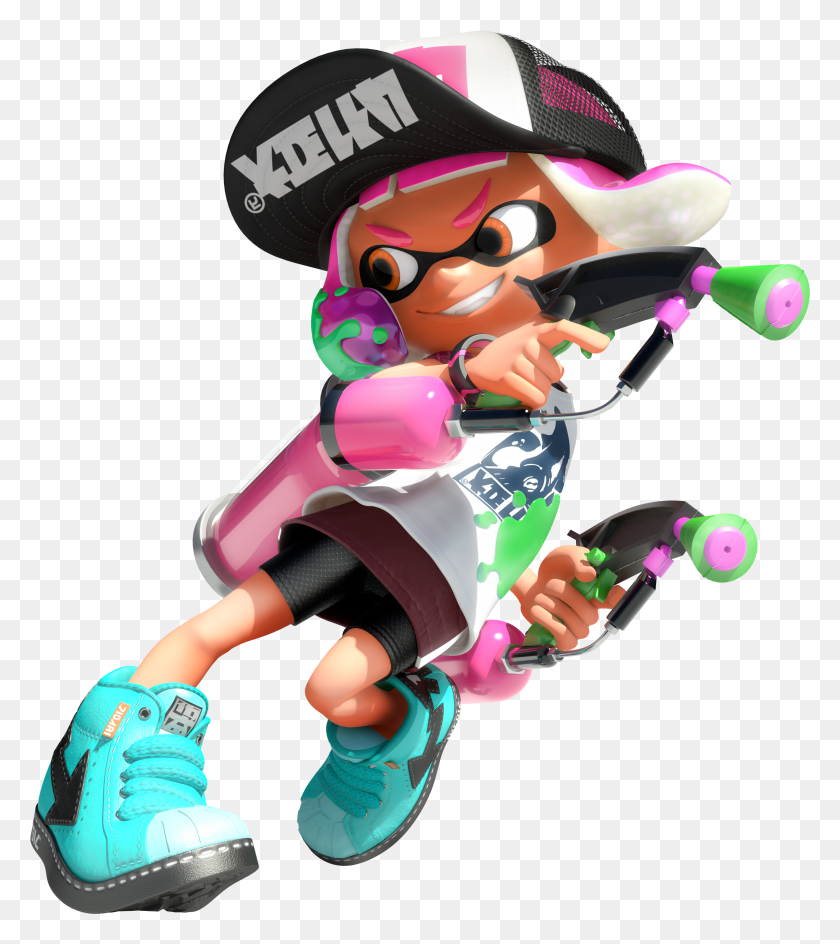 2820x3196 Nintendo's Artists Are Being Cool - Splatoon 2 PNG