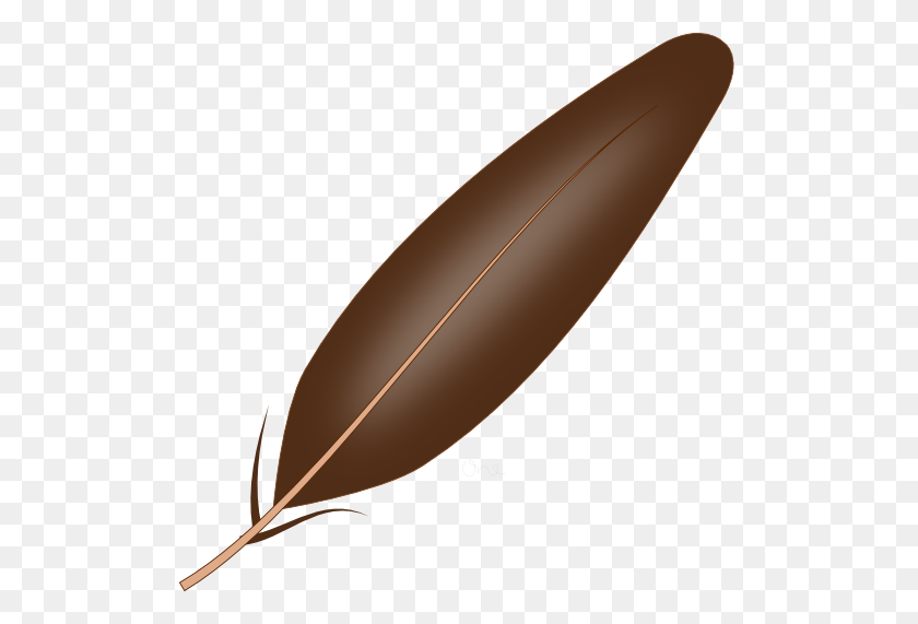 512x511 Njiwa Feather Clipart - Feather Pen PNG