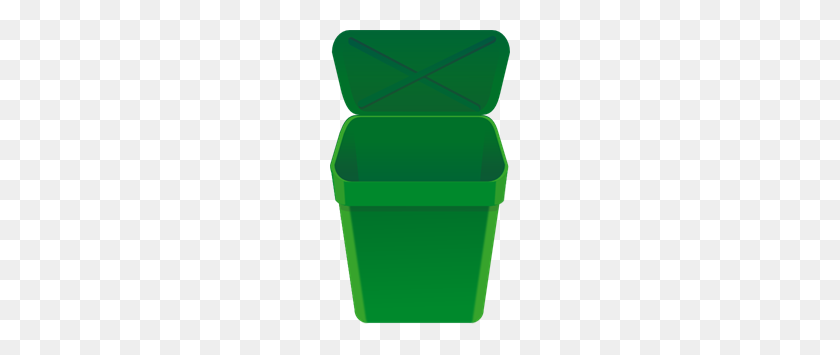 180x295 Njoynjersey Mini Car Game Green Trash Can Png Clip - Мусорное Ведро Png
