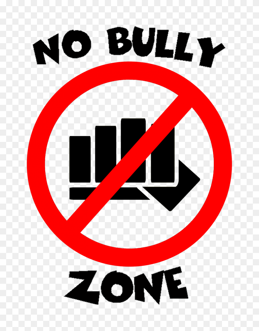 787x1023 No Bullying Clipart Group With Items - Physical Abuse Clipart