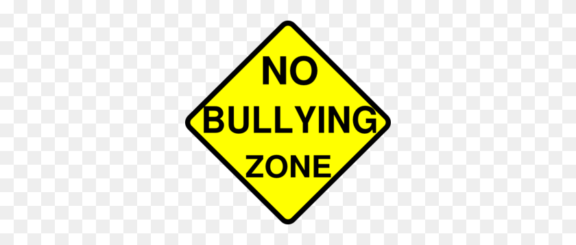 300x297 No Bullying Zone Clip Art - Bullying Clipart