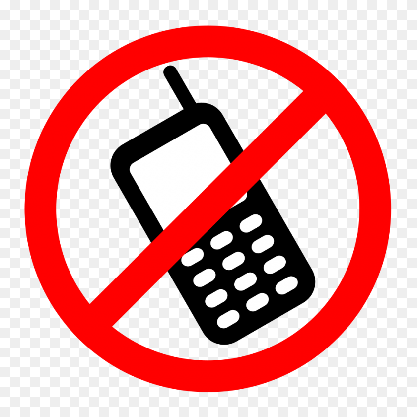 900x900 No Cell Phone Clipart - No Cell Phone Clipart