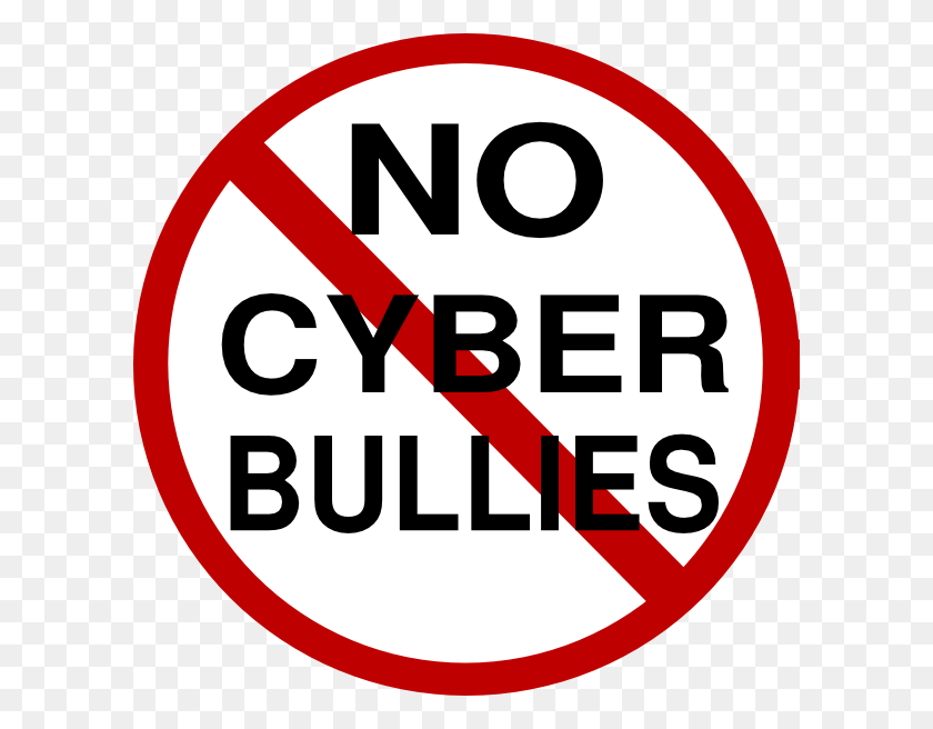 600x596 No Cyber Bullies Clip Art - No Bullying Clipart