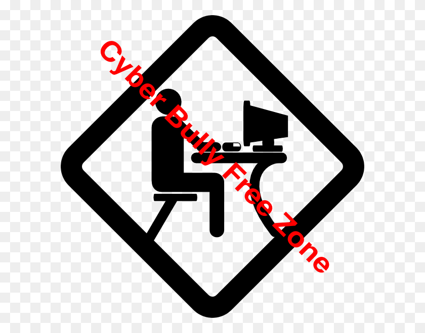 600x600 No Cyber Bullying Clip Art - No Bullying Clipart