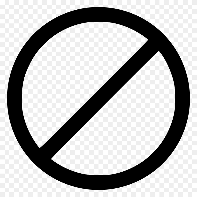 980x980 No Entry Sign Png Icon Free Download - No Symbol PNG