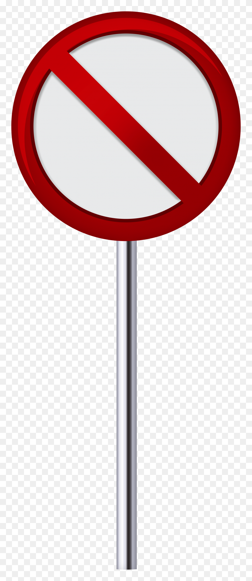 3331x8000 No Entry Traffic Sign Png Clip Art - Fork In The Road Clipart