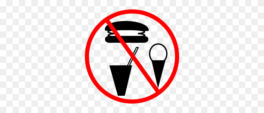 300x300 No Food Allowed Clip Art - Or Clipart
