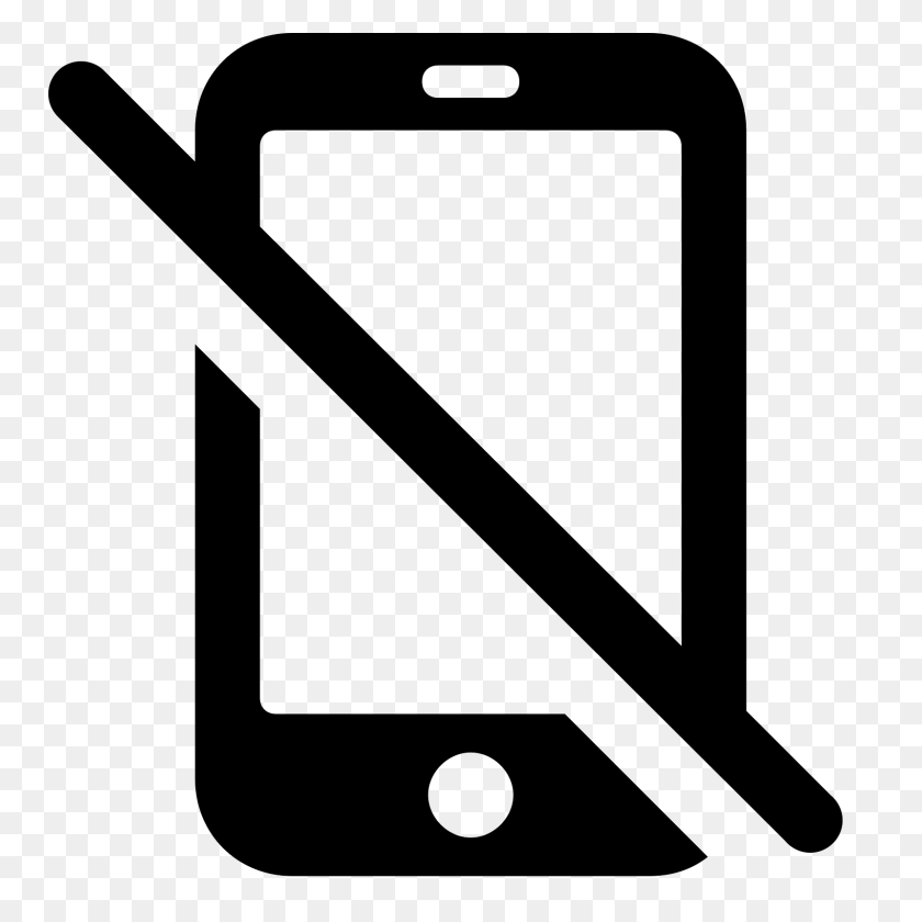 1600x1600 Значок Нет Мобильный - Логотип Телефона Png