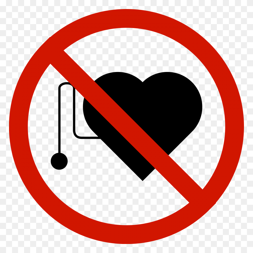 2400x2400 No Pacemakers Symbol Icons Png - No Symbol PNG