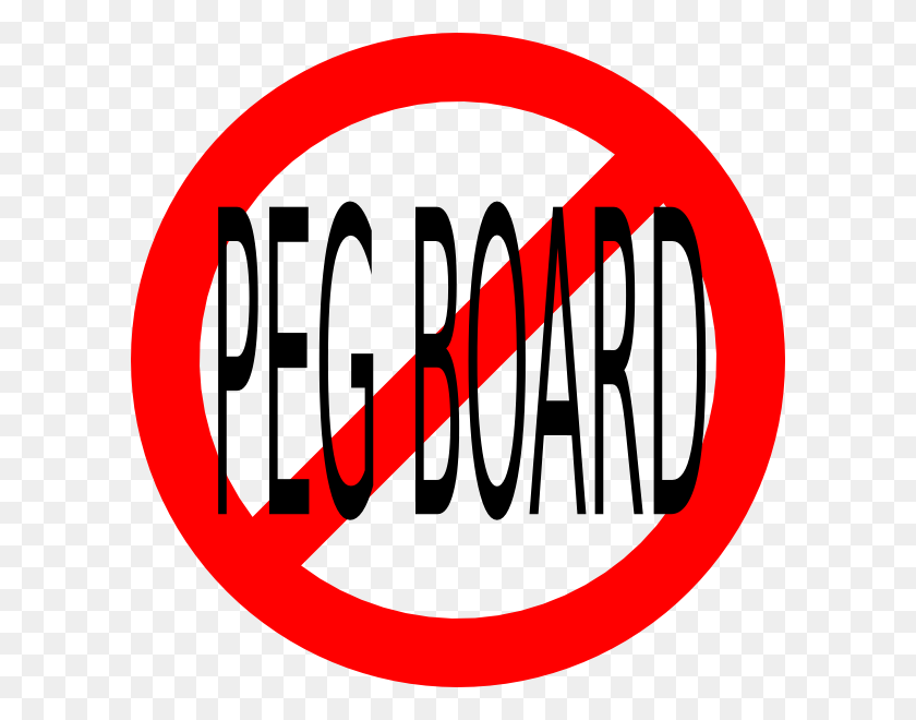 600x600 No Peg Board Clip Art - Peg Clipart