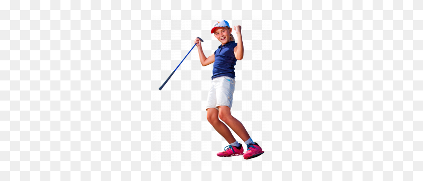 233x300 No School No Problem Come Play Golf With Tga! - Golfer PNG