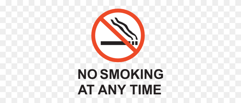 297x298 No Smoking At Any Time Clip Art - Regulation Clipart