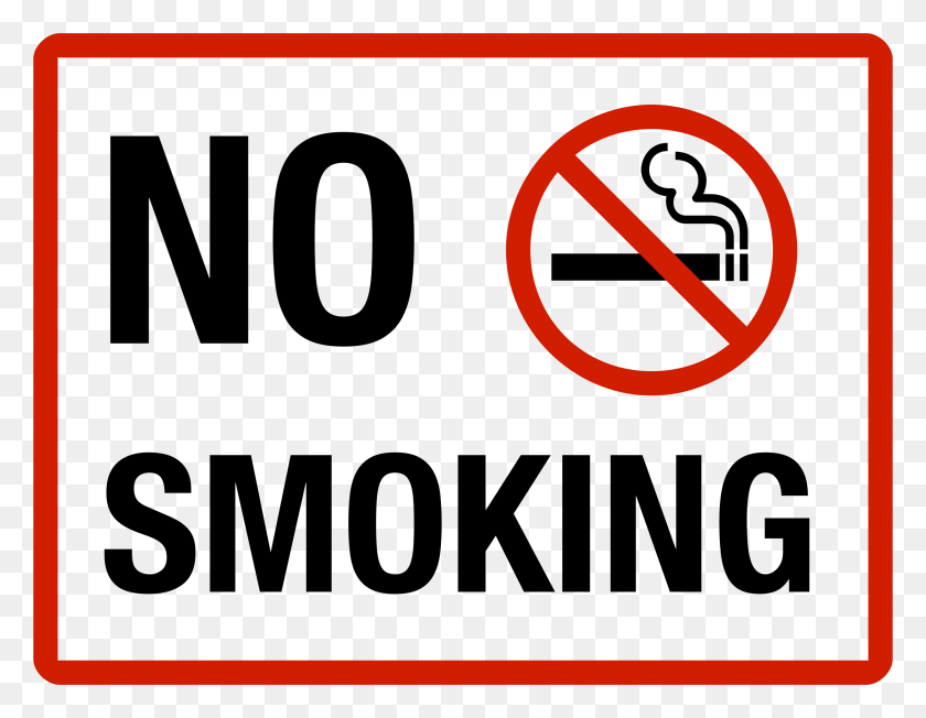 2241x1701 Clipart De No Fumar - Imágenes Prediseñadas De Tabaco