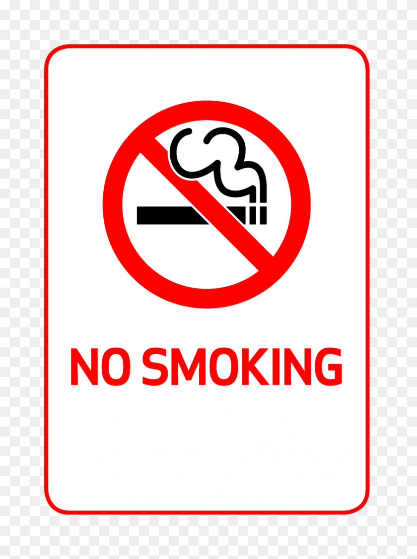 1024x1401 No Smoking Icon Symbol - No Symbol PNG