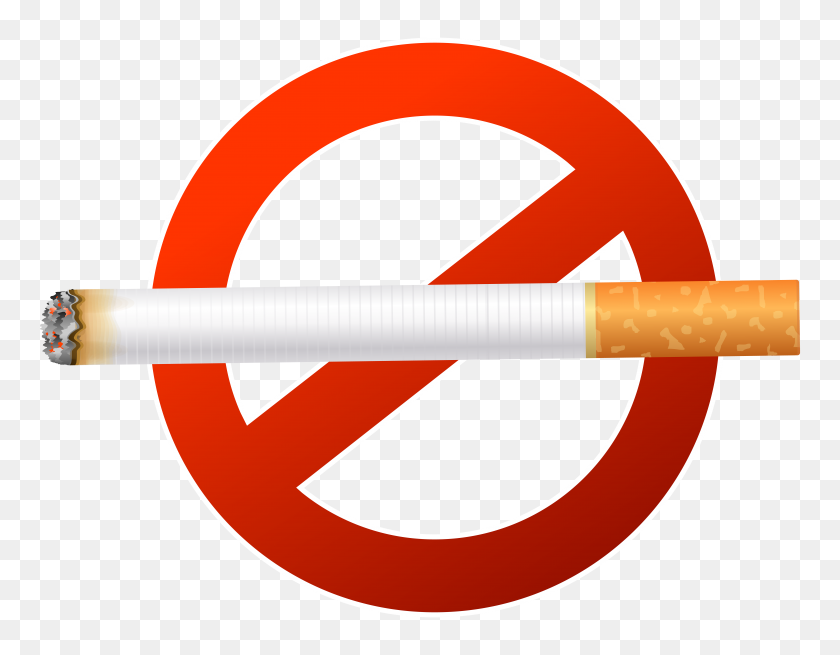8000x6107 Señal De Prohibido Fumar Png Clipart - Fumar Png