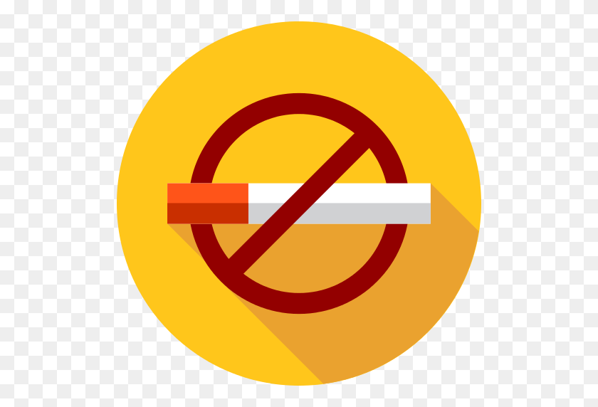 512x512 Значок Не Курить Дым Png - Желтый Дым Png