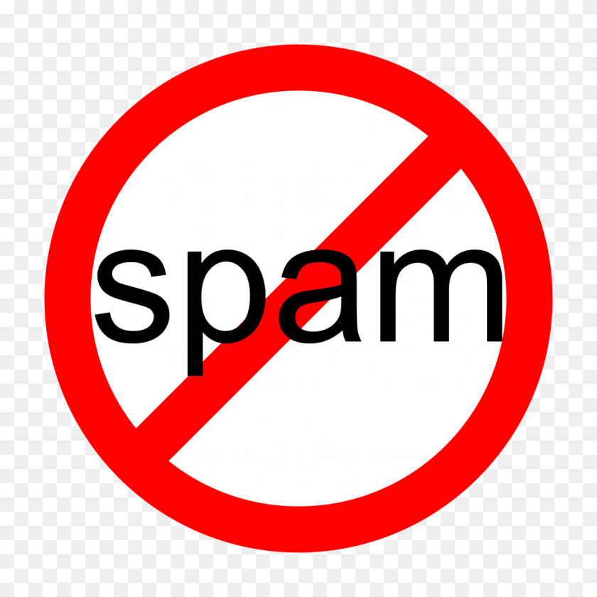 1024x1024 No Spam - Spam PNG
