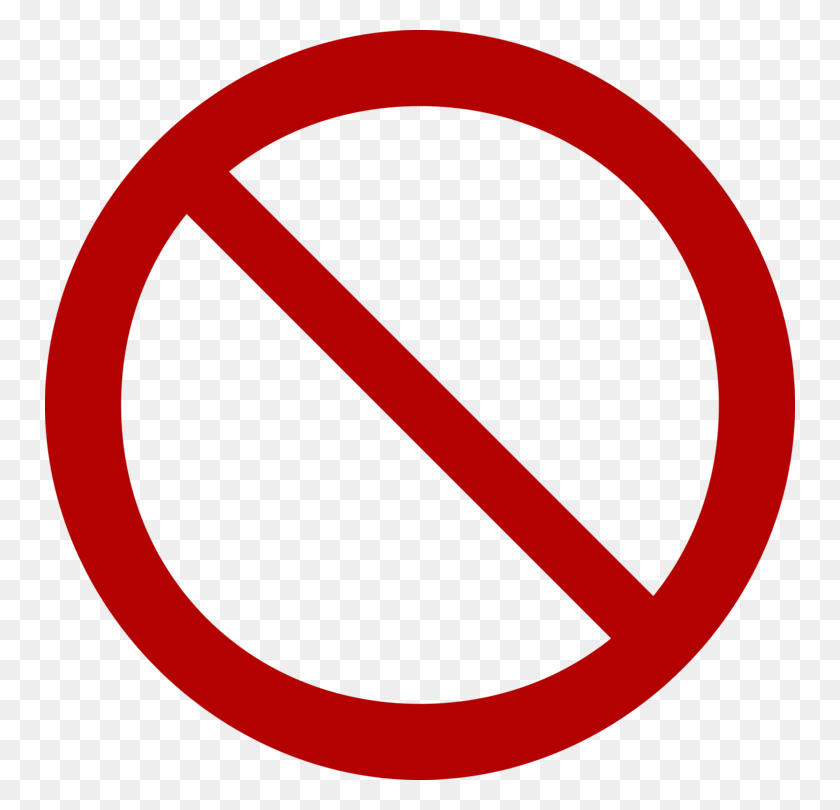750x750 No Symbol Stop Sign Computer Icons Traffic Sign - Stop Clipart