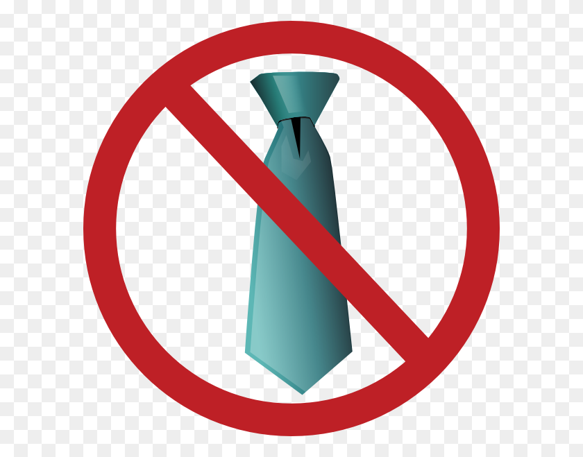 600x599 No Tie Clip Art At Clkercom Vector Online Royalty Free Clipart - Necktie Clipart