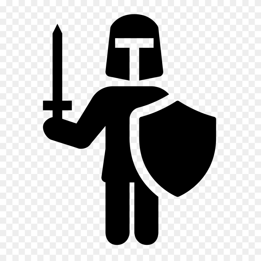 1600x1600 Noble Knight Filled Icon - Knight Helmet PNG