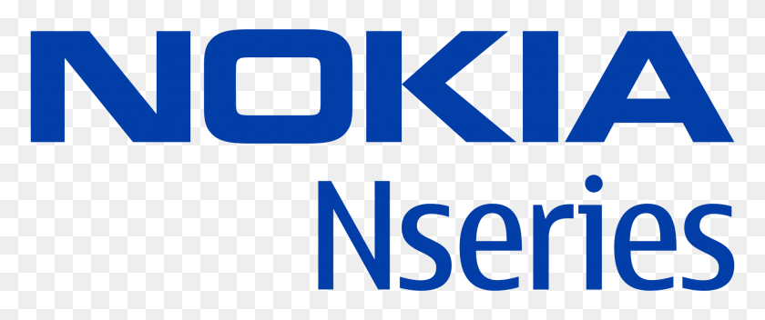 2000x749 Logotipo De Nokia Nseries - Nokia Png