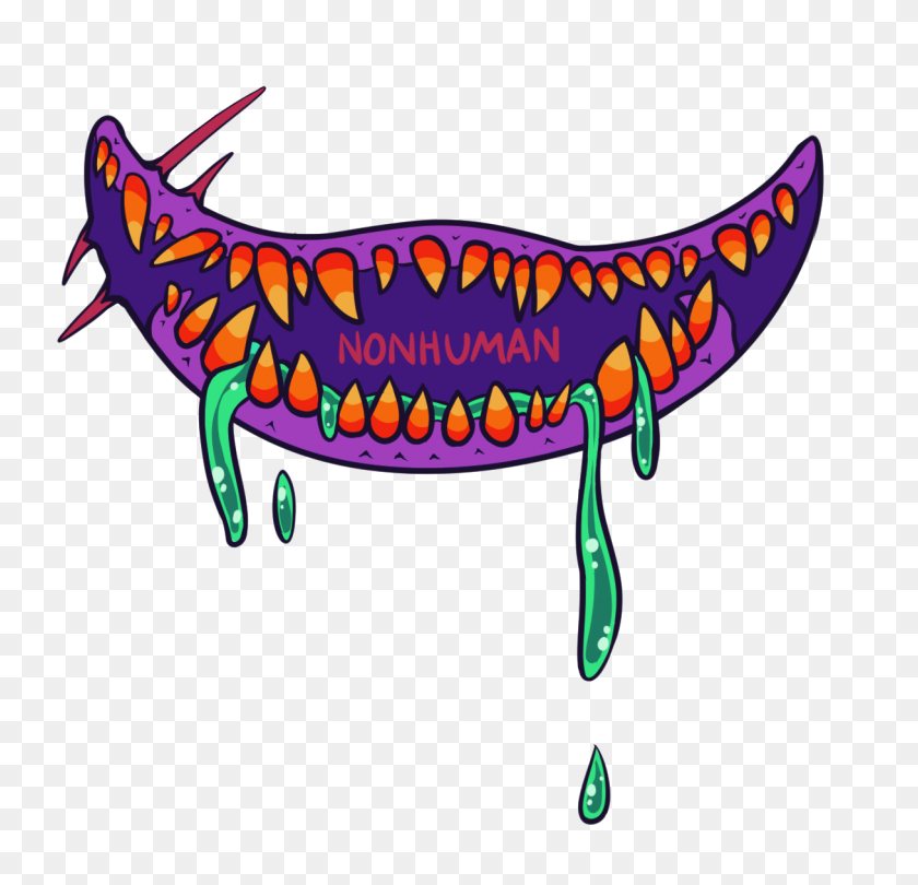 1216x1170 Nonhuman Monster Mouth You Can Buy This! Weasyl - Monster Mouth PNG