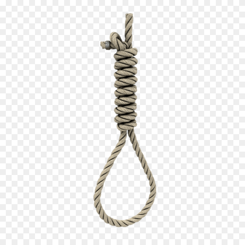 800x800 Noose With Very Tight Knots Transparent Png - Noose PNG