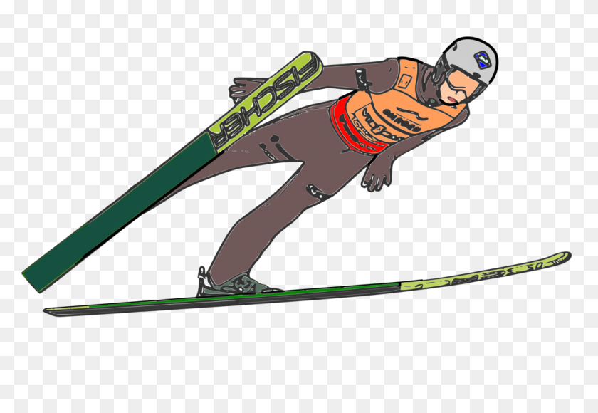 1125x750 Nordic Combined Ski Poles Ski Jumping Winter Sport - Winter Sports Clipart