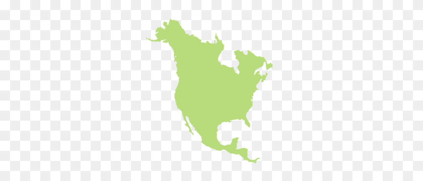 260x300 North America Free Images - North America PNG
