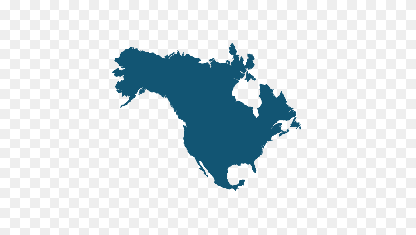 425x415 North America Map Png Transparent Images - North America PNG