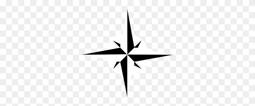 299x288 North Star Clip Art - Western Star Clip Art