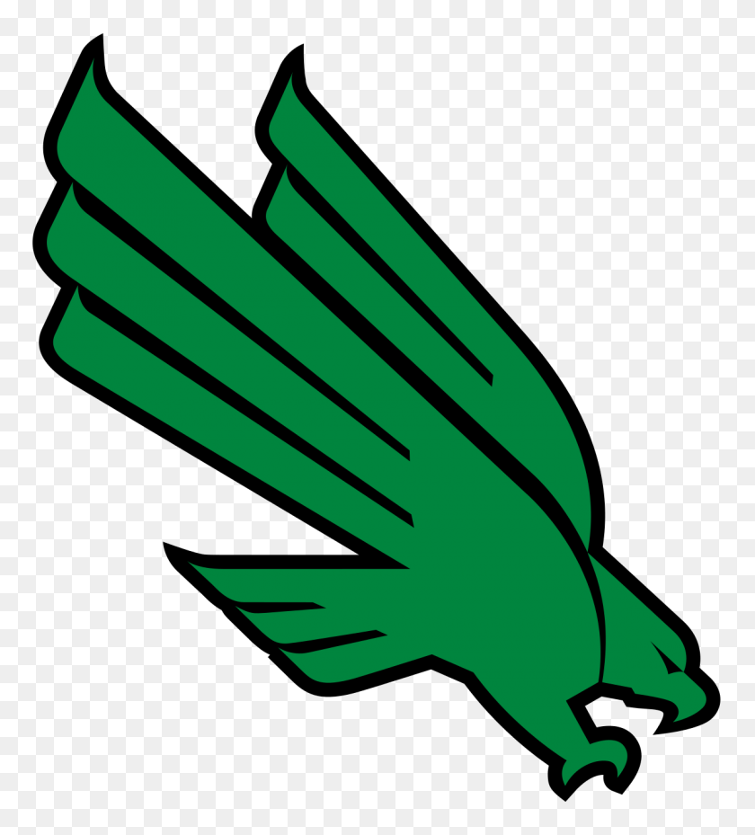 1200x1337 Северный Техас Средний Зеленый Логотип C Сша Ncaa Дивизион I - Чемпионский Пояс Клипарт