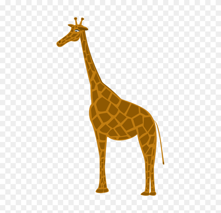509x750 Northern Giraffe Pronghorn Mammal Lion - Giraffe Clip Art Free