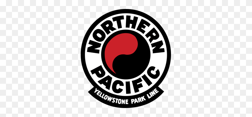 301x331 Northern Pacific Railway - Train Track PNG