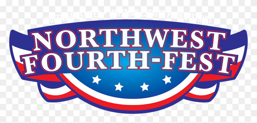 800x351 Northwest Fourth Fest - Четвертое Июля Клипарт