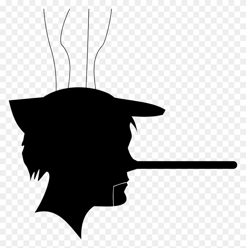 2380x2400 Nose Clipart Silhouette - Nose Clipart