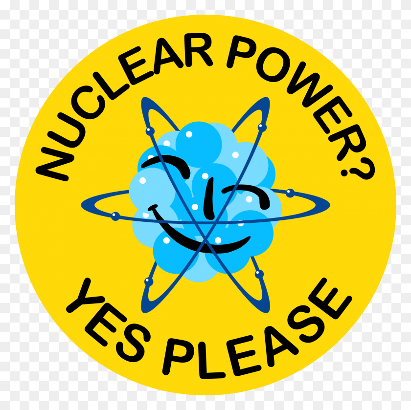 2000x2000 Мало Того, Что Атомная Энергетика Полностью Чиста И Полностью Безопасна, Это - Ядерный Клипарт