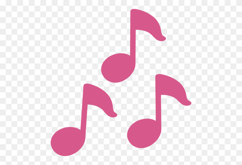 512x512 Notas Musicales Emoji - Notas Musicales Png