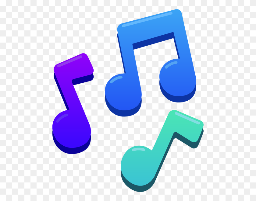496x601 Notasmusicales - Notas Musicales Png