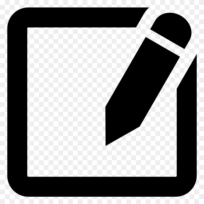 980x981 Note Paper Square And A Pencil Png Icon Free Download - Note Paper PNG