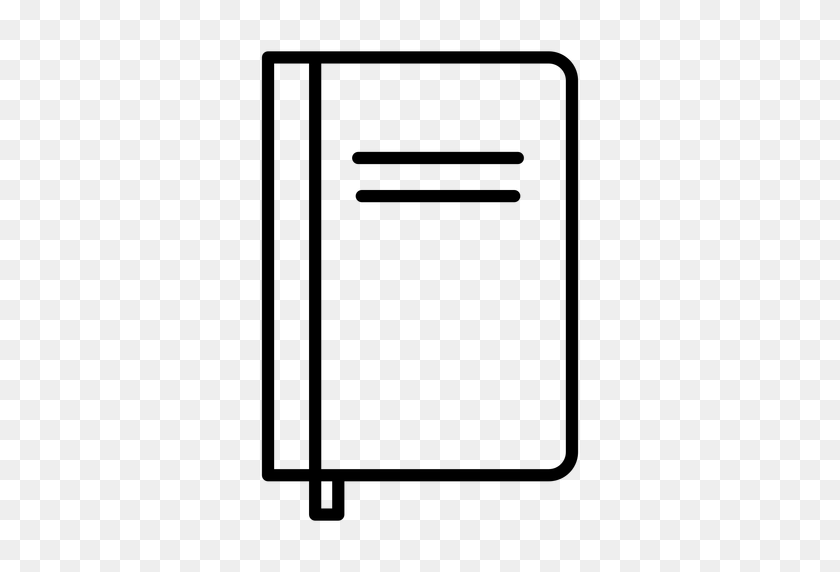 512x512 Notebook Stroke School Icon - Notebook PNG