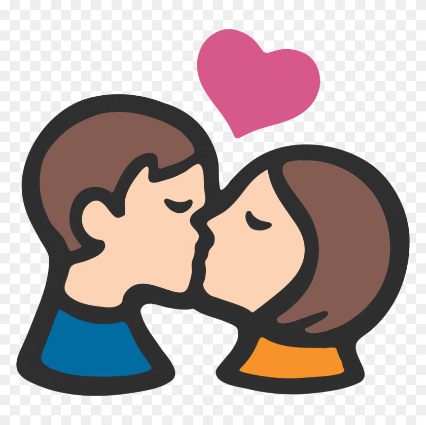 1000x1000 Ното Emoji Kitkat - Поцелуи Emoji Png