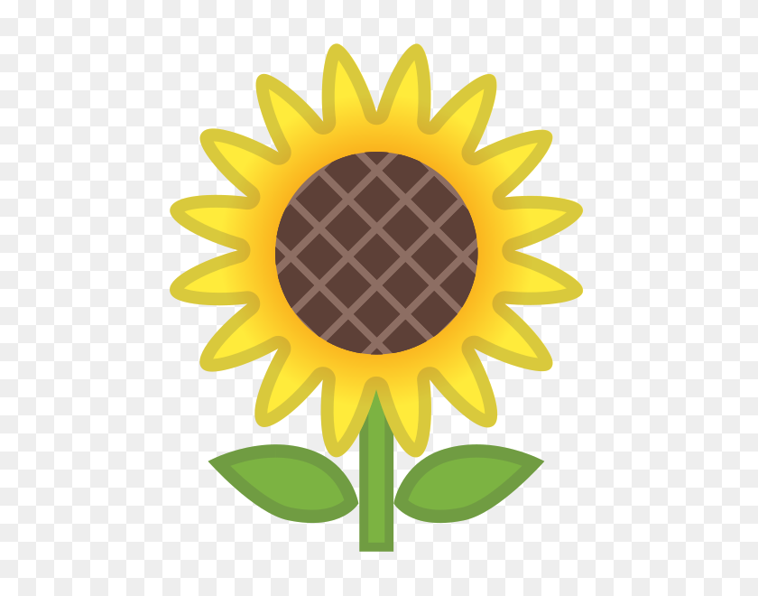 600x600 Noto Emoji Oreo - Sunflower Emoji PNG