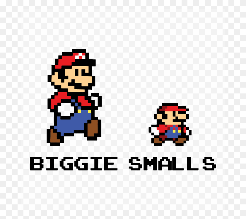 696x690 Notorious Mario Big Bad Tees - Biggie Smalls Png